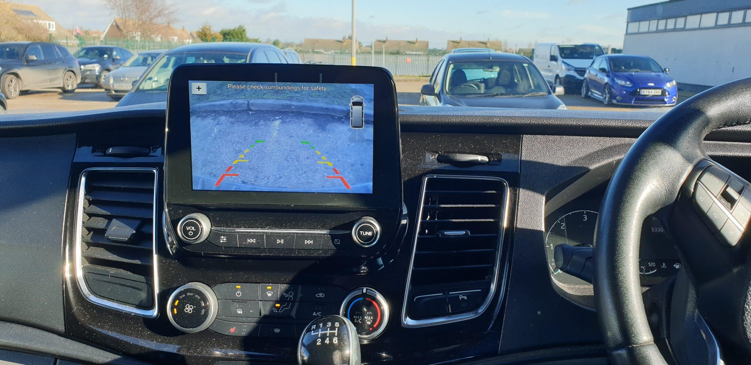 Ford Transit Reverse Camera