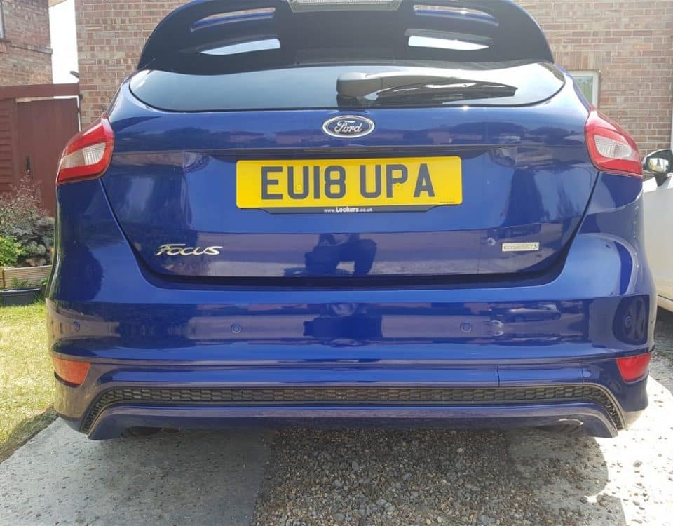 Parking Sensors installation 3 parking sensors installation