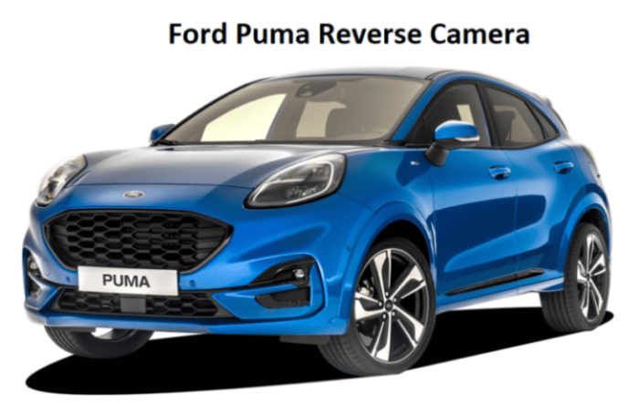 Ford Puma Reverse Camera
