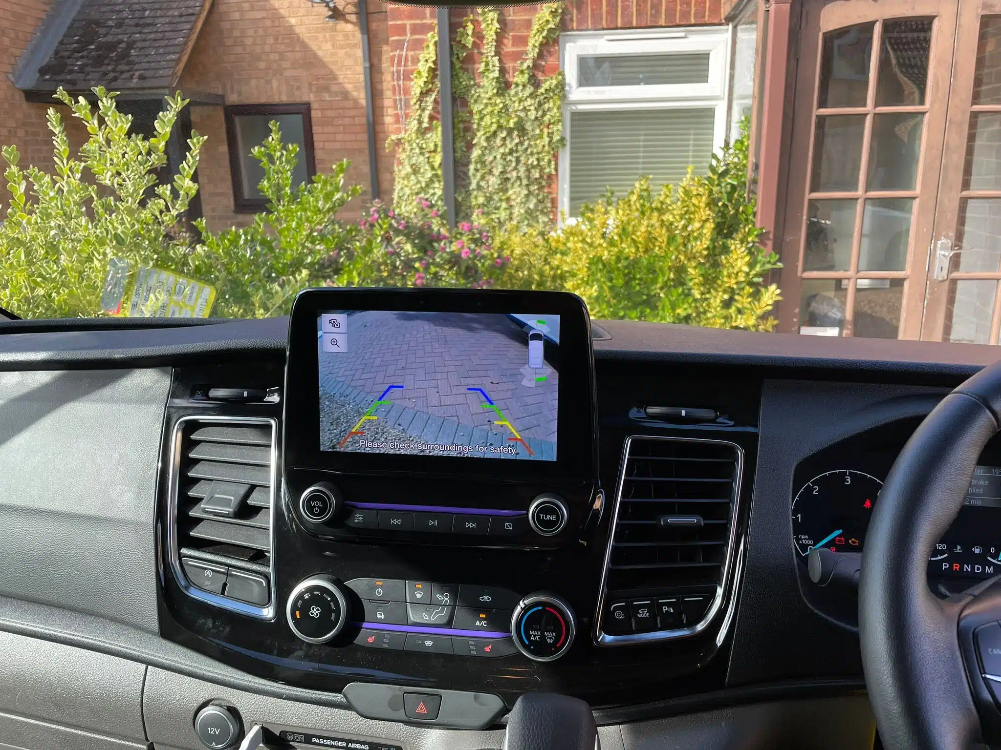 ford reverse camera installation