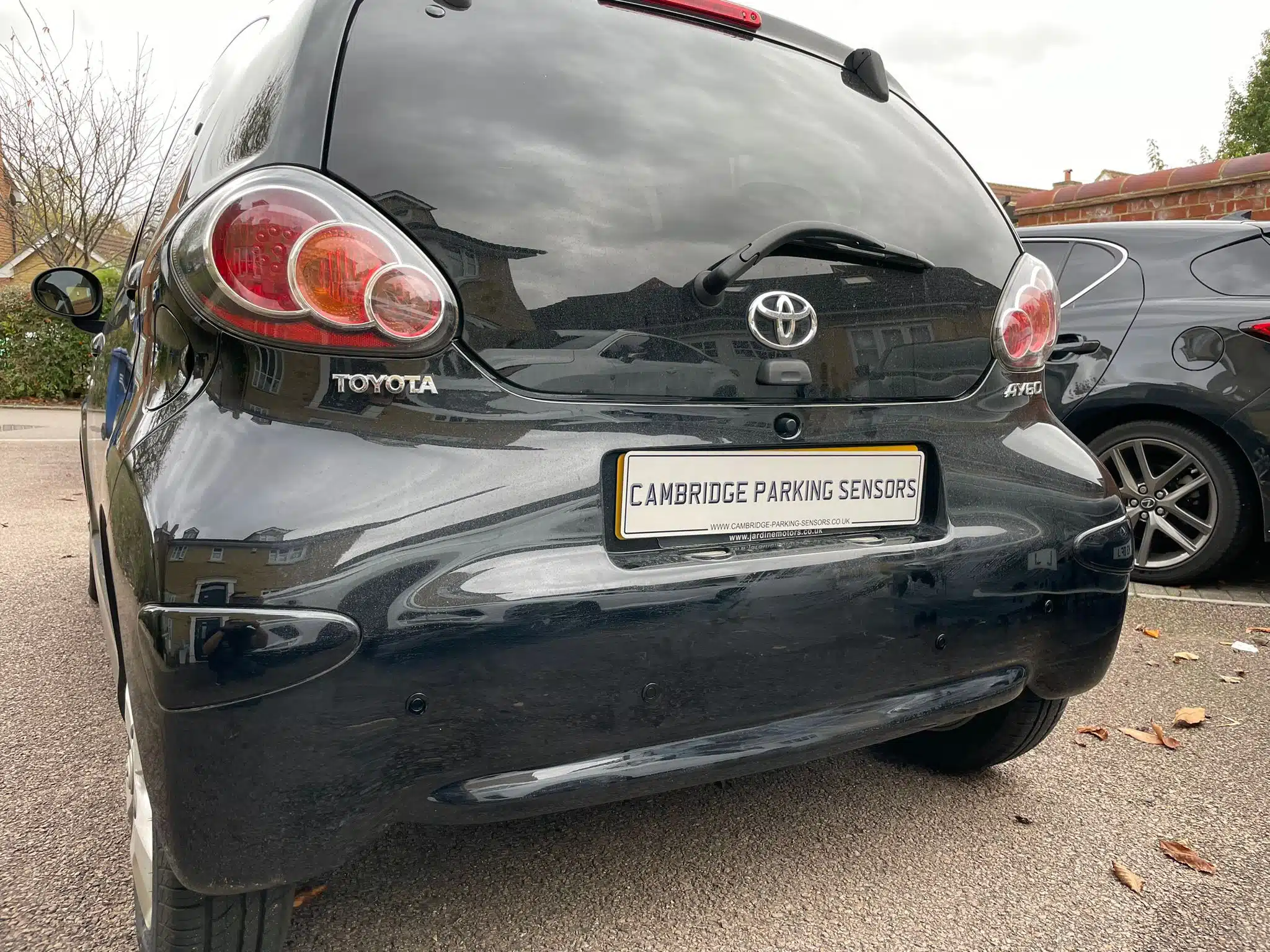 toyota aygo front and rear parking sensors 3
