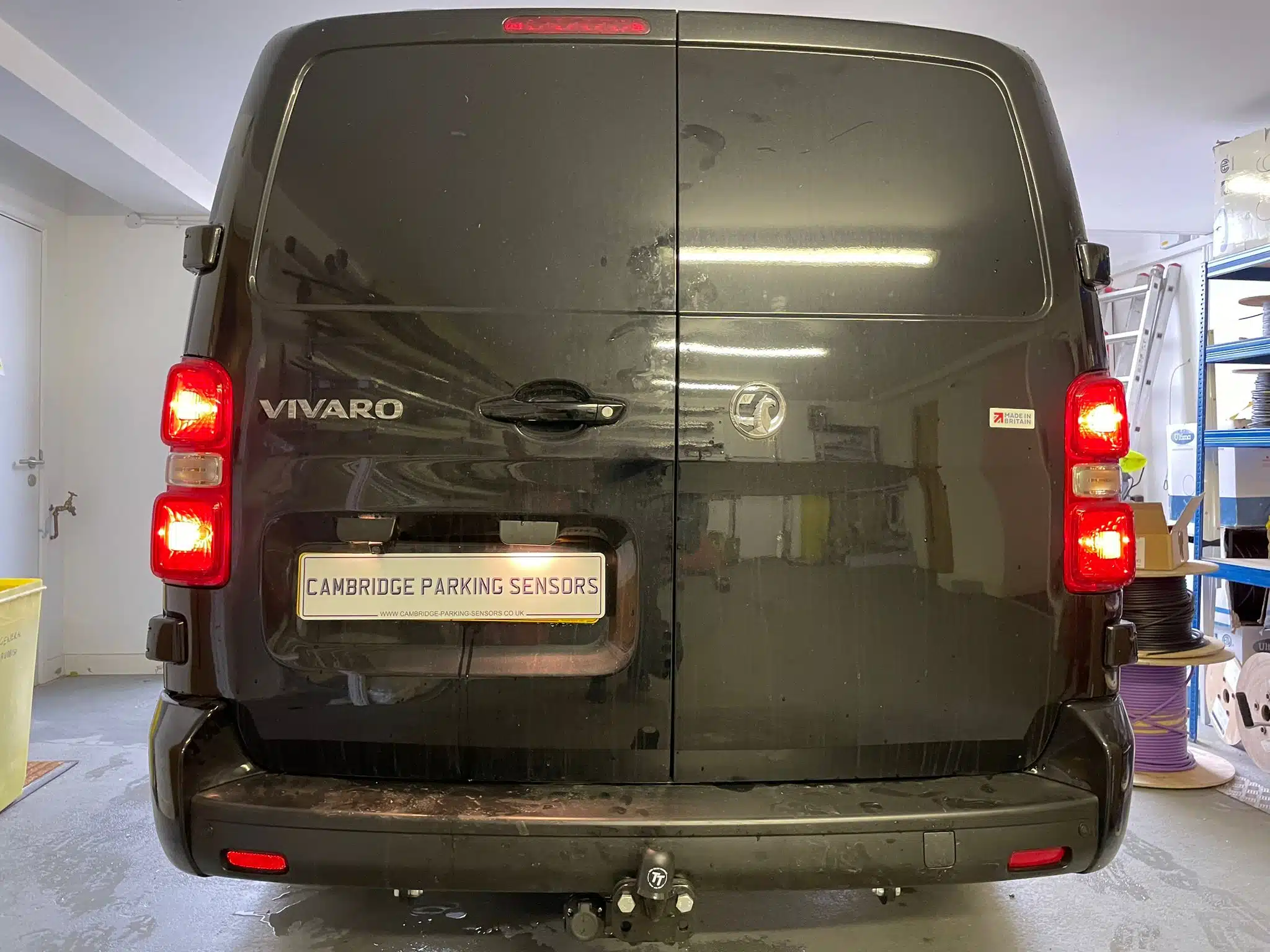 Vauxhall Vivaro reverse camera installation