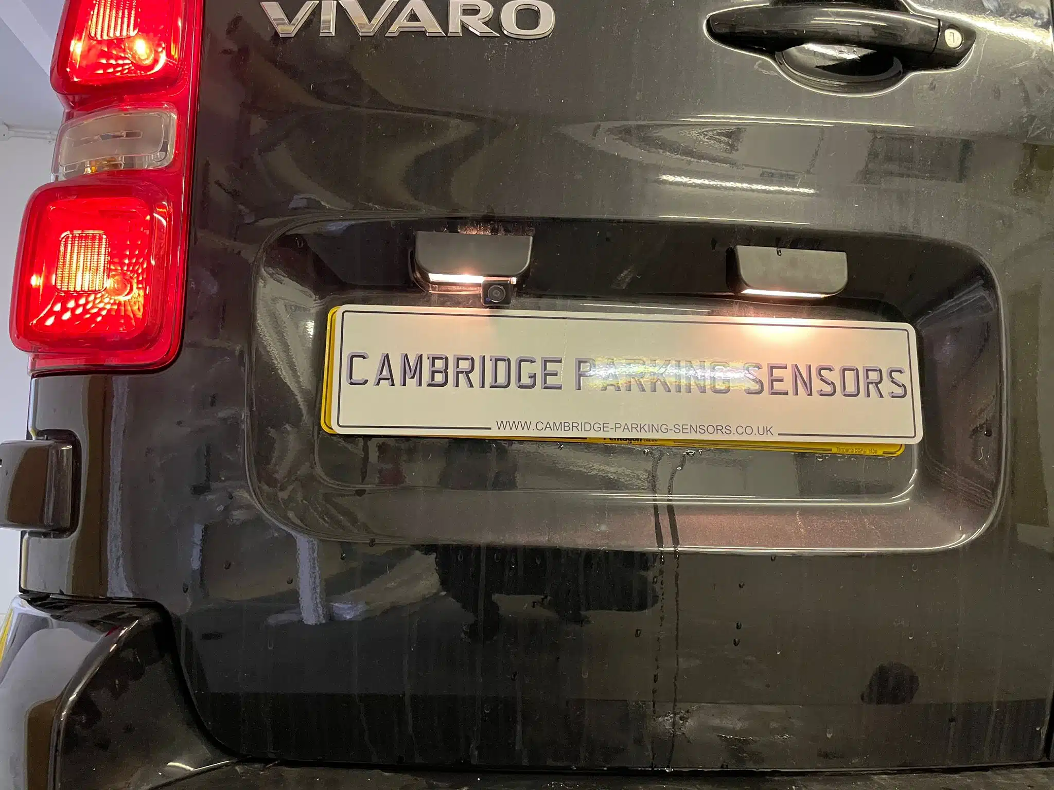 Vauxhall Vivaro reverse camera installation