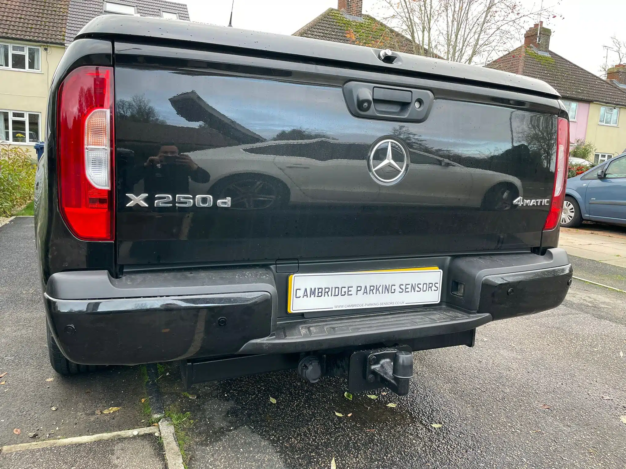mercedes x250d parking sensors installation