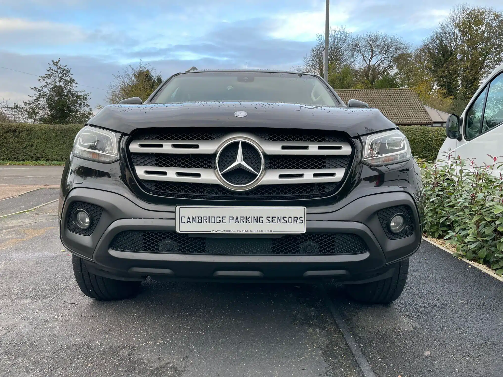 mercedes x250d parking sensors installation