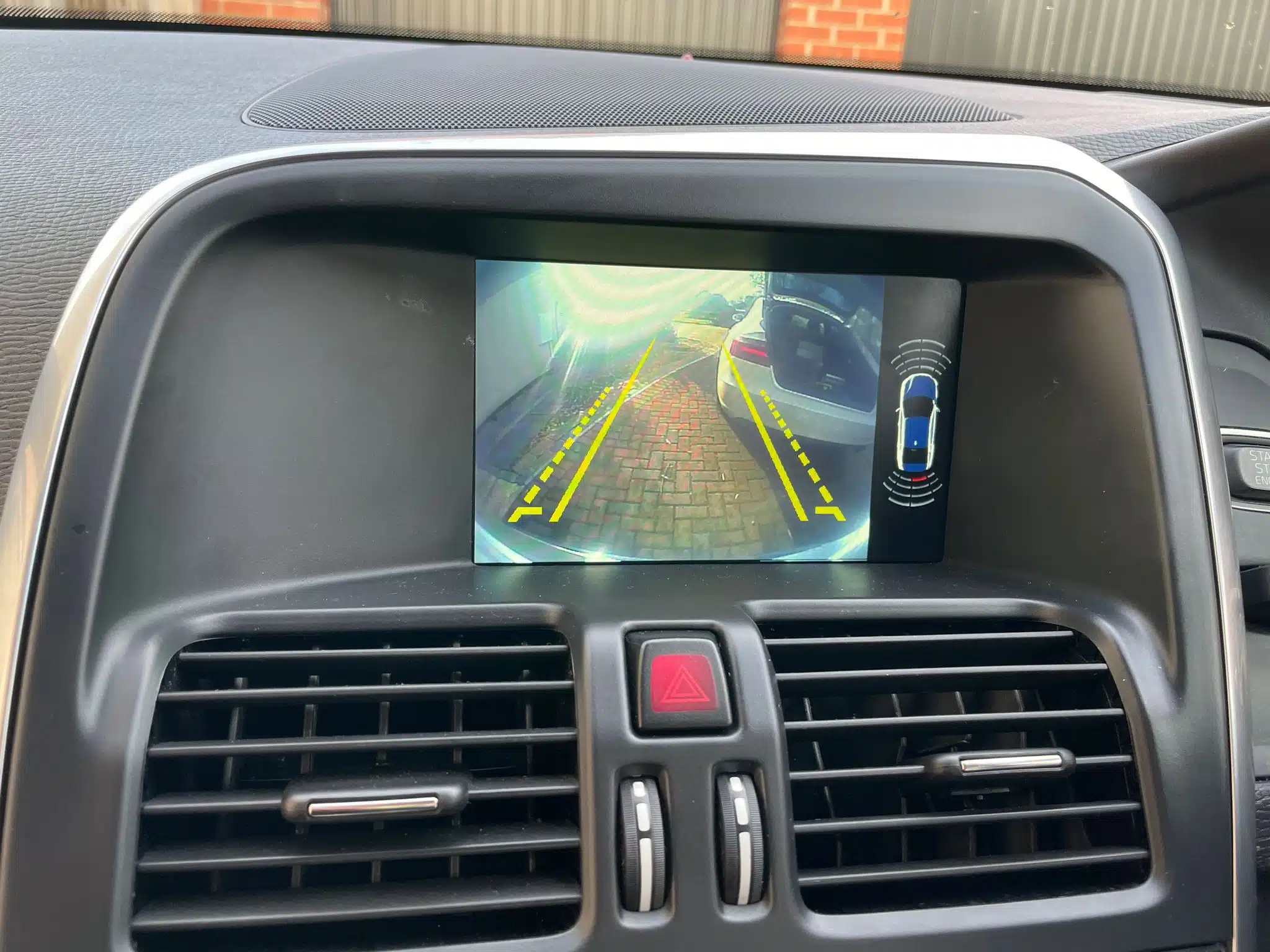 volvo xc60 reverse camera installation
