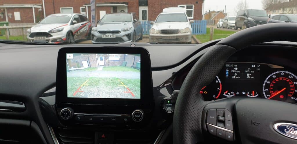 ford fiesta reverse camera