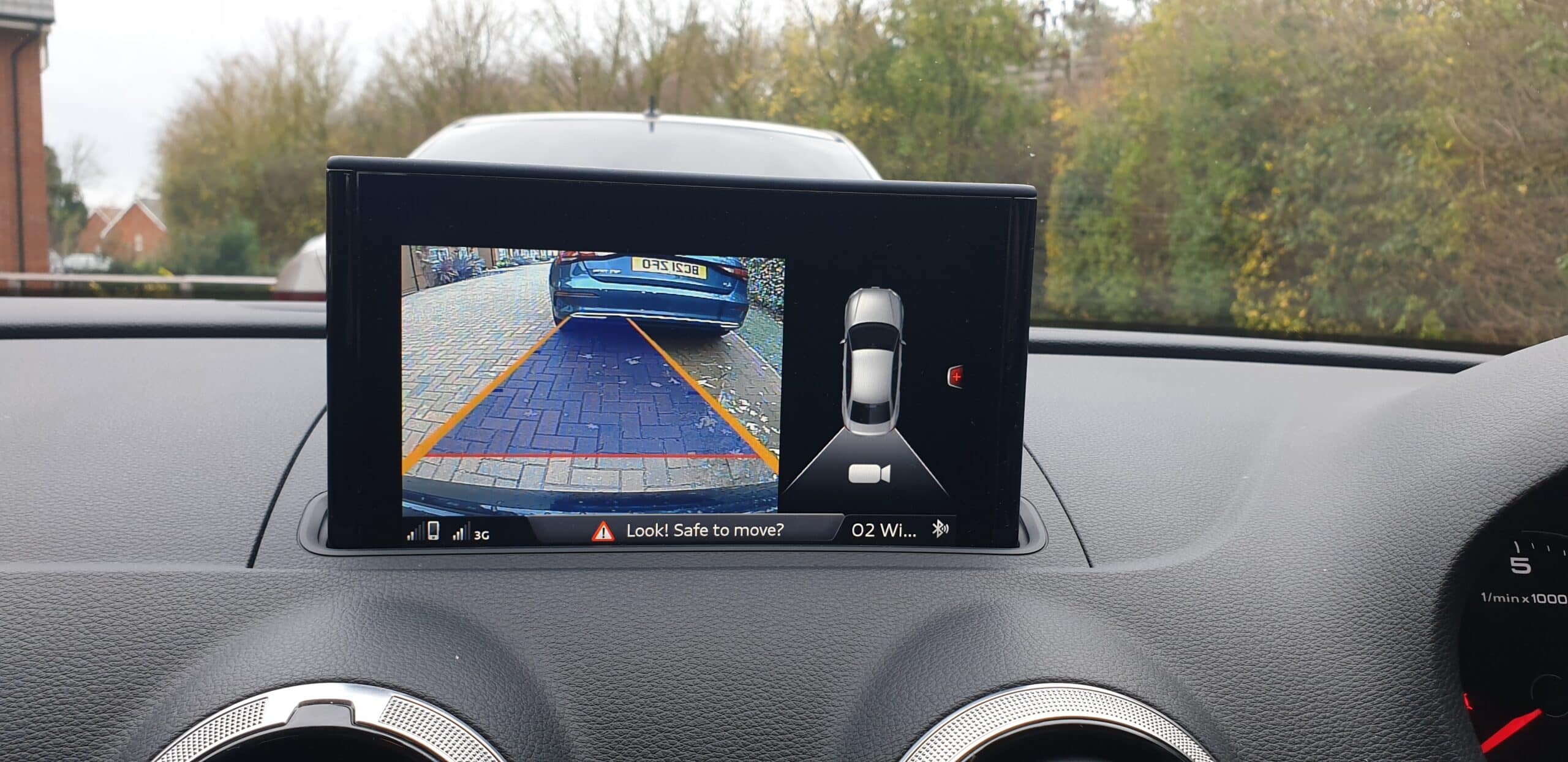 audi a3 8v reverse camera