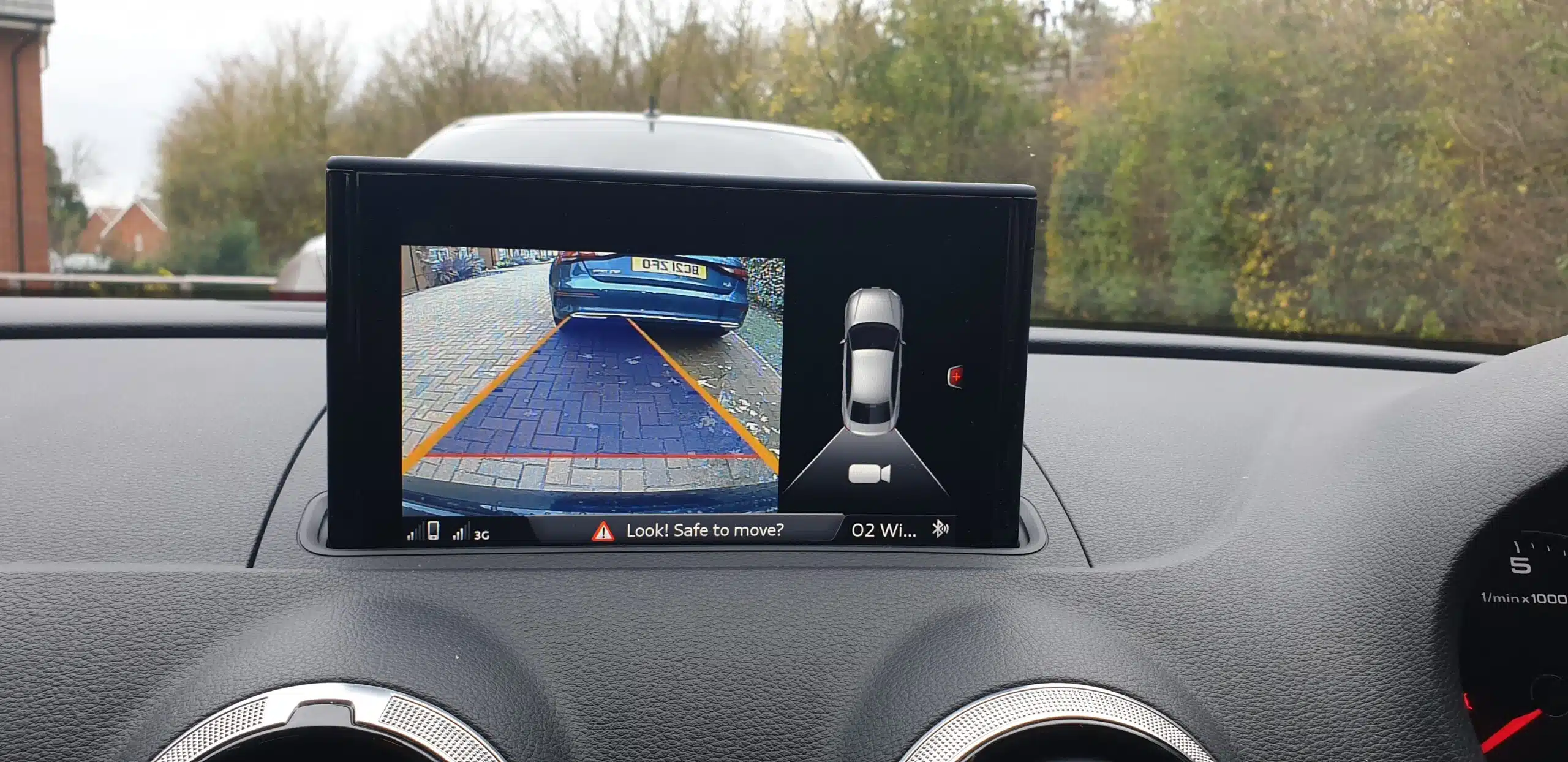 audi a3 8v reverse camera