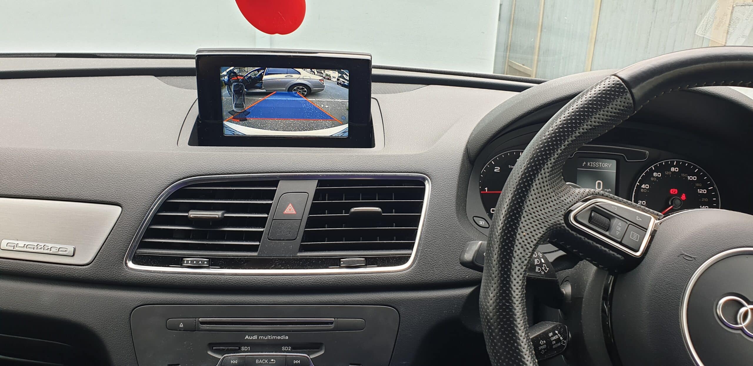 audi q3 reverse camera