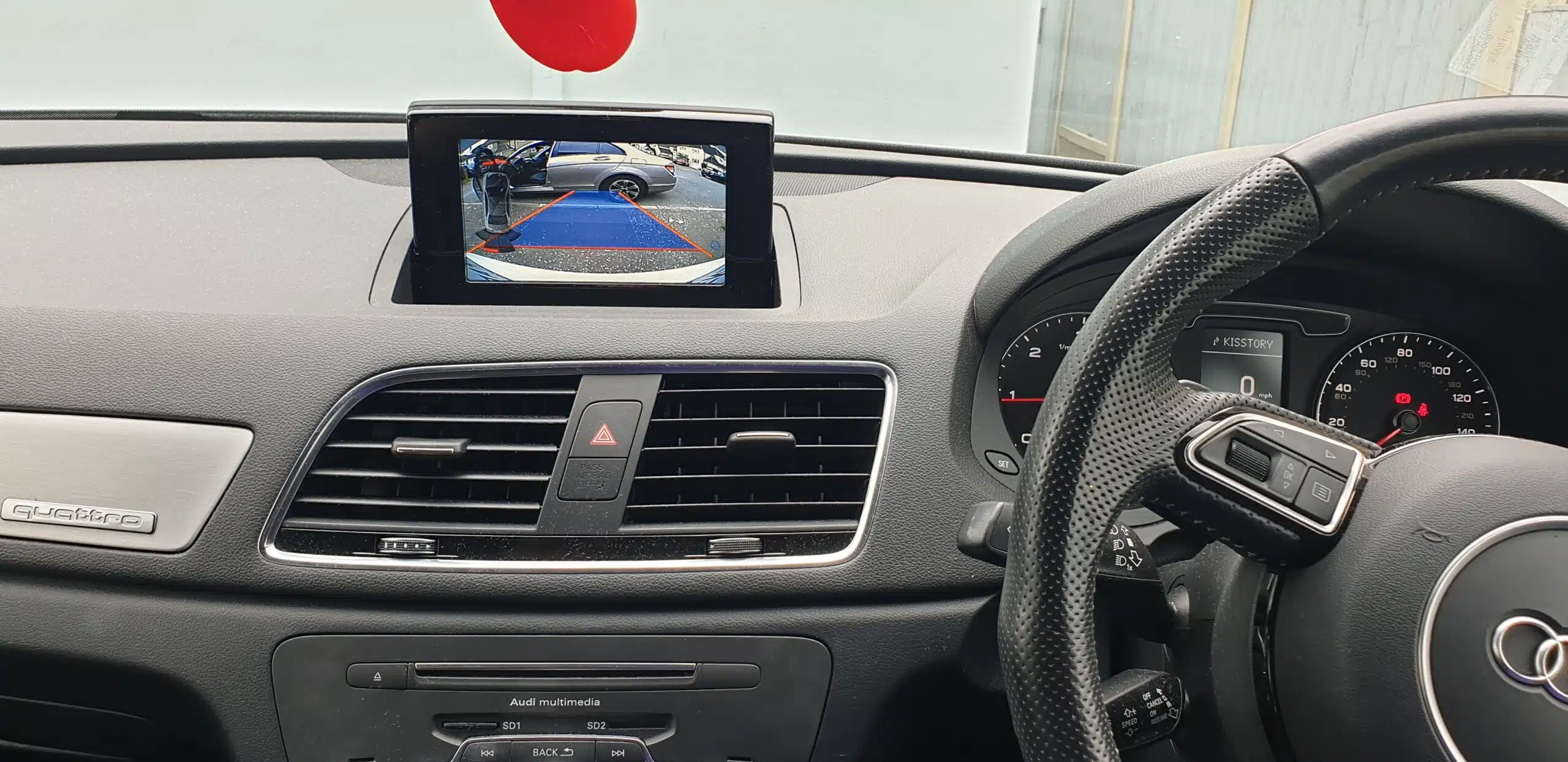 audi q3 reverse camera