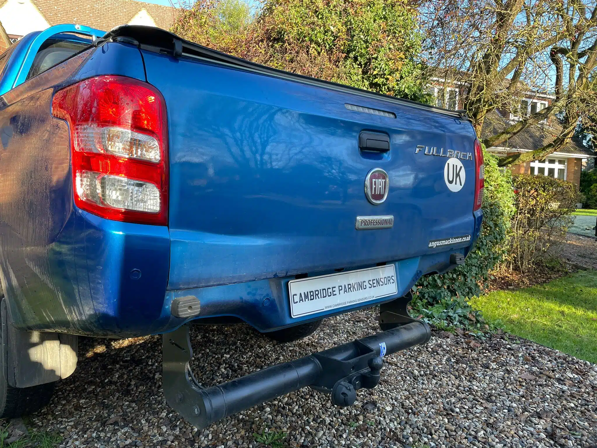 fiat fullback parking sensors installation