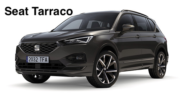 SEAT Tarraco FR in colour grey with 20 alloy wheels