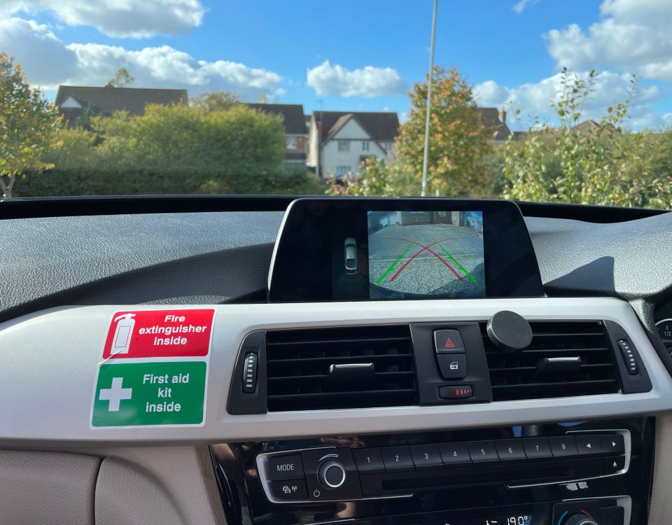 BMW reverse camera