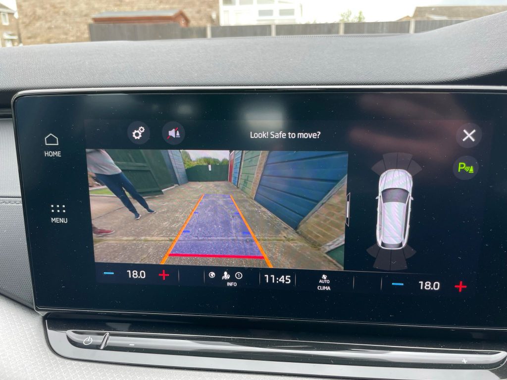 Skoda Octavia Reverse Camera