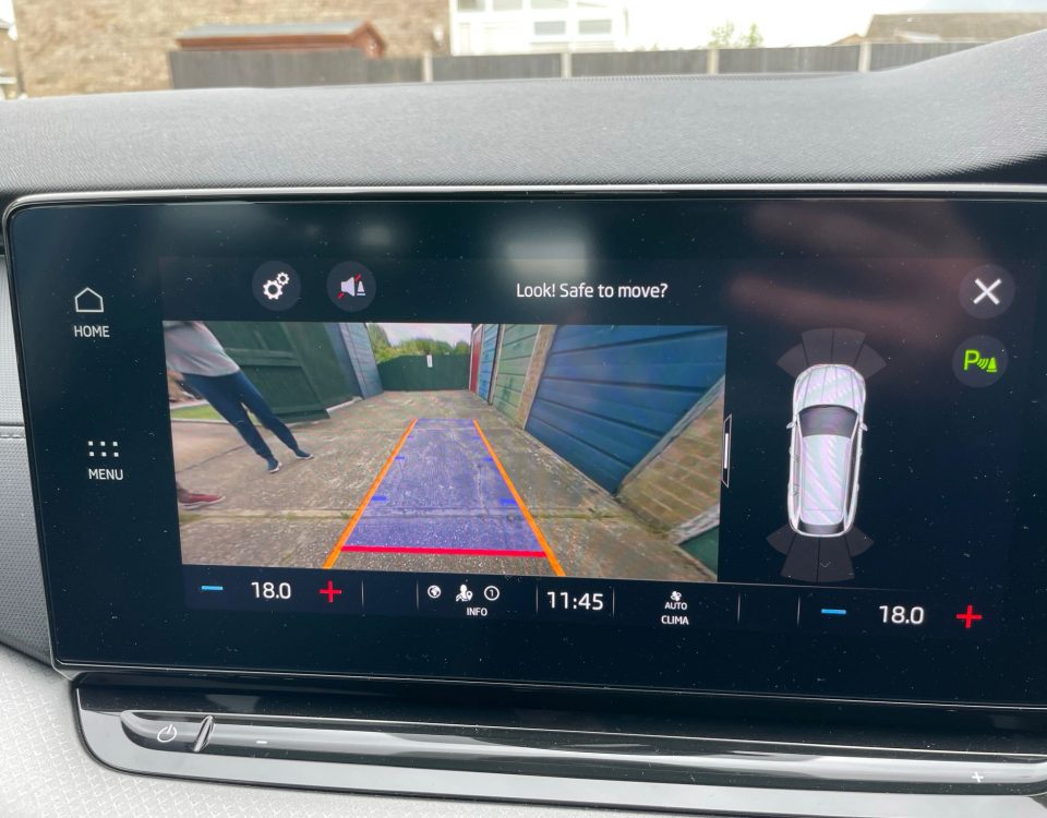 Skoda Octavia 2023 12 06 - Cambridge Parking Sensors